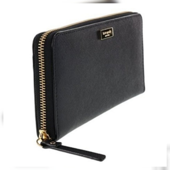 kate spade Handbags - Kate Spade Black Wallet Used